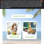 Exemple d'un post Facebook créé par notre CM