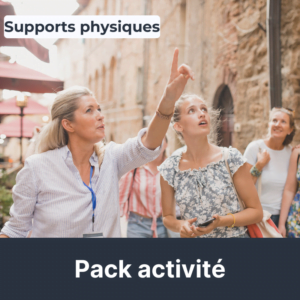 Illustration du pack supports physiques spécial prestataires d'activités