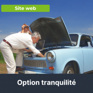 Illustration de l'option tranquillité intervention sous 48 h pour un site WordPress